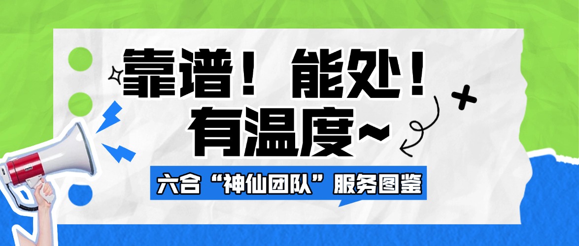 六合服务丨靠谱！能处！有温度~“神仙团队”服务图鉴
